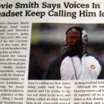 lovie smith newspaper idiot